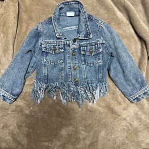 Fringe Denim Jacket
